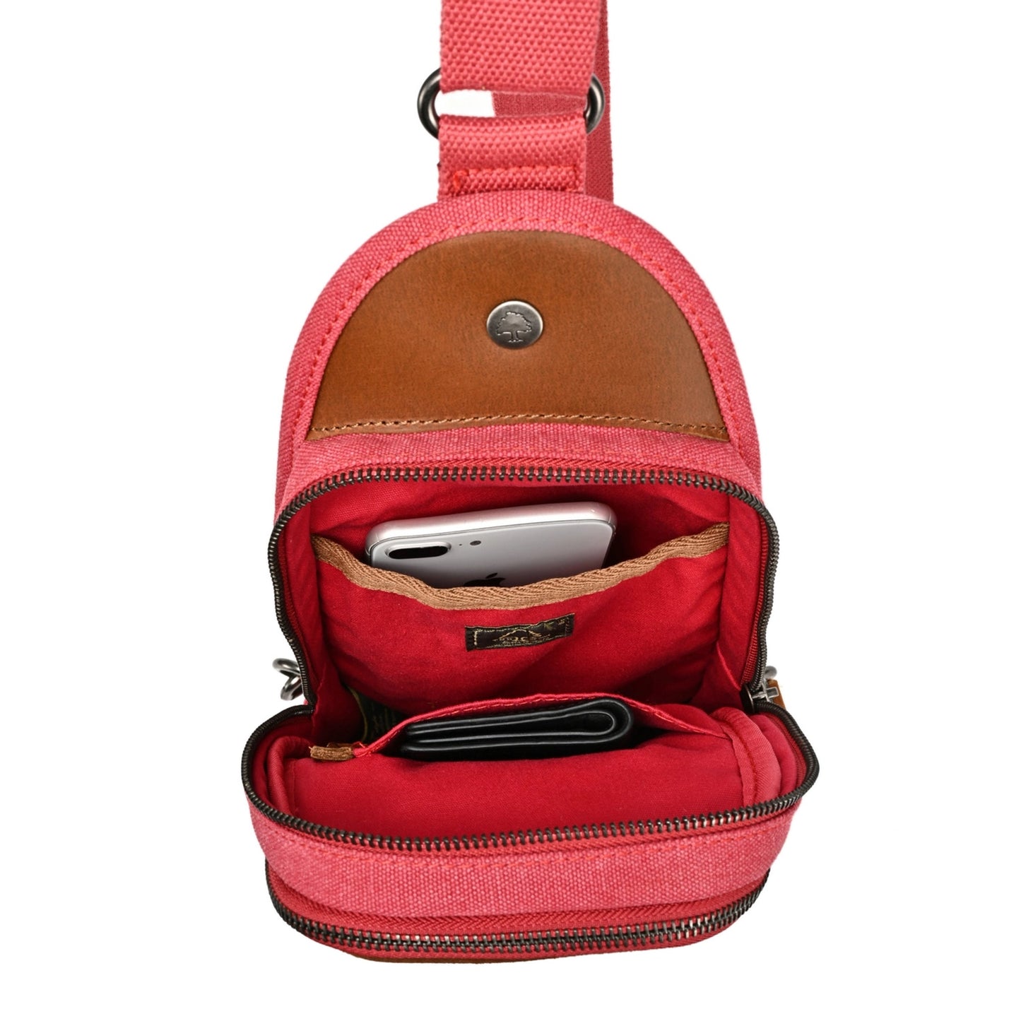 Canna Sling Bag in Red