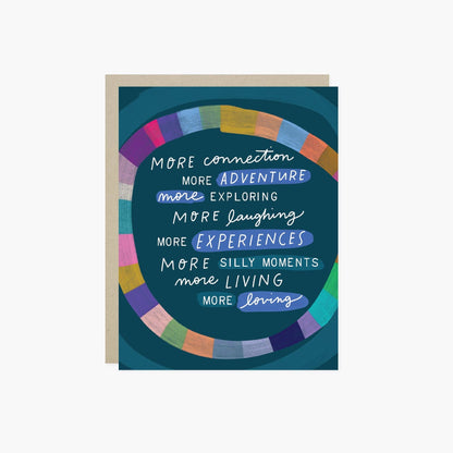More Living Birthday Card