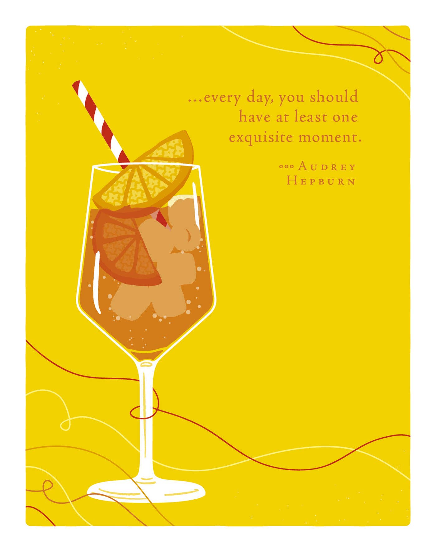 Exquisite Moment Birthday Card