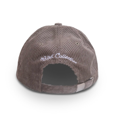 Common Raven Corduroy Hat in Mushroom