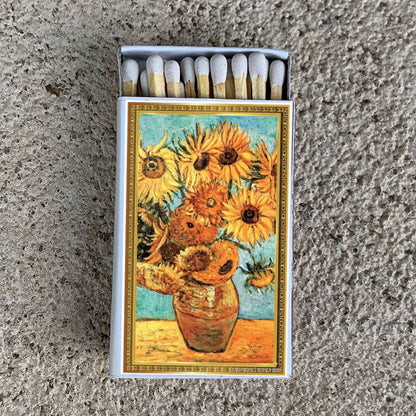 Van Gogh Sunflowers Matches