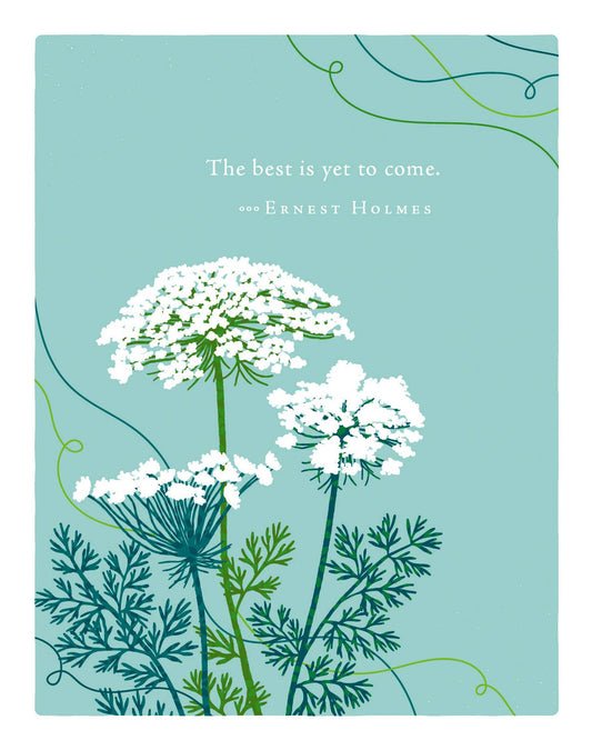 The Best is Yet to Come Wedding Card
