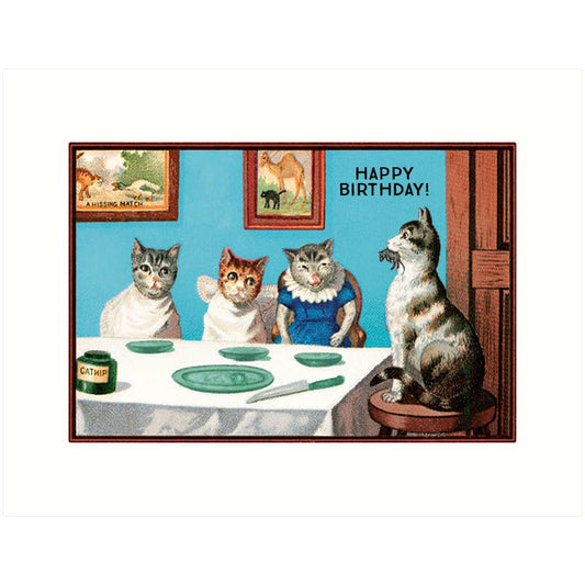 Mouse Cake Birthday Card