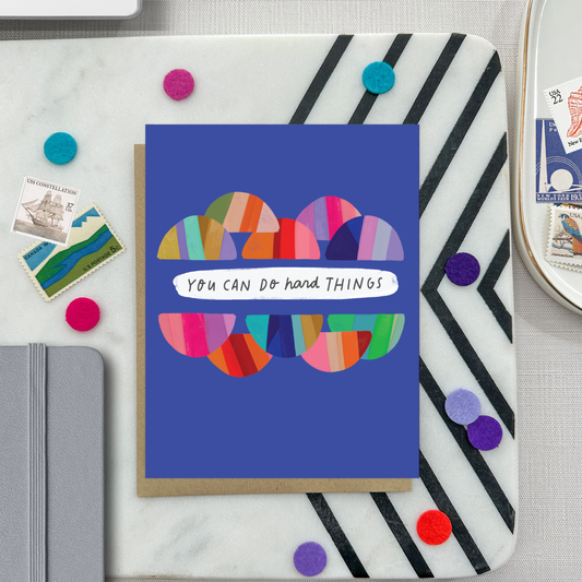 Hard Things Friendship Card