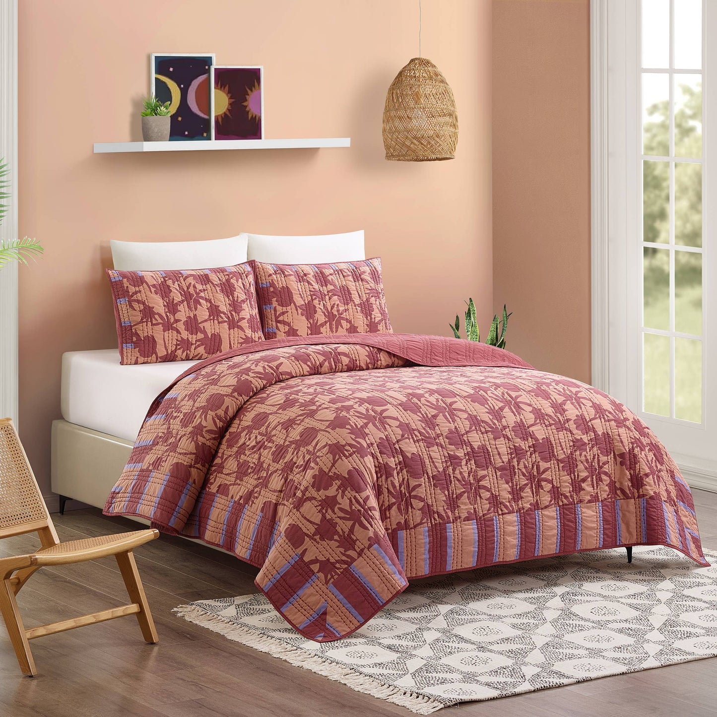 Natalia 3-Piece Quilt Set