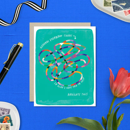 Everyday Chaos Friendship Card