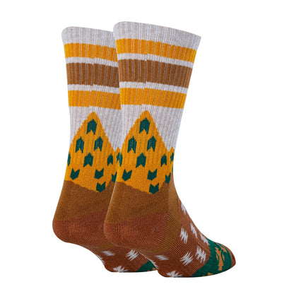 Dewy Mountain Athletic Crew Socks