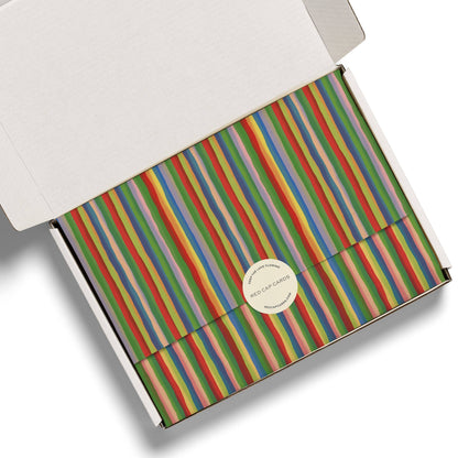 Colorful Stripe Tissue Paper Pack