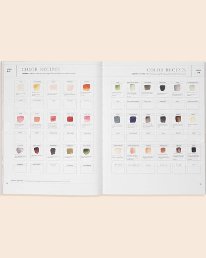 Botanical Watercolor Workbook