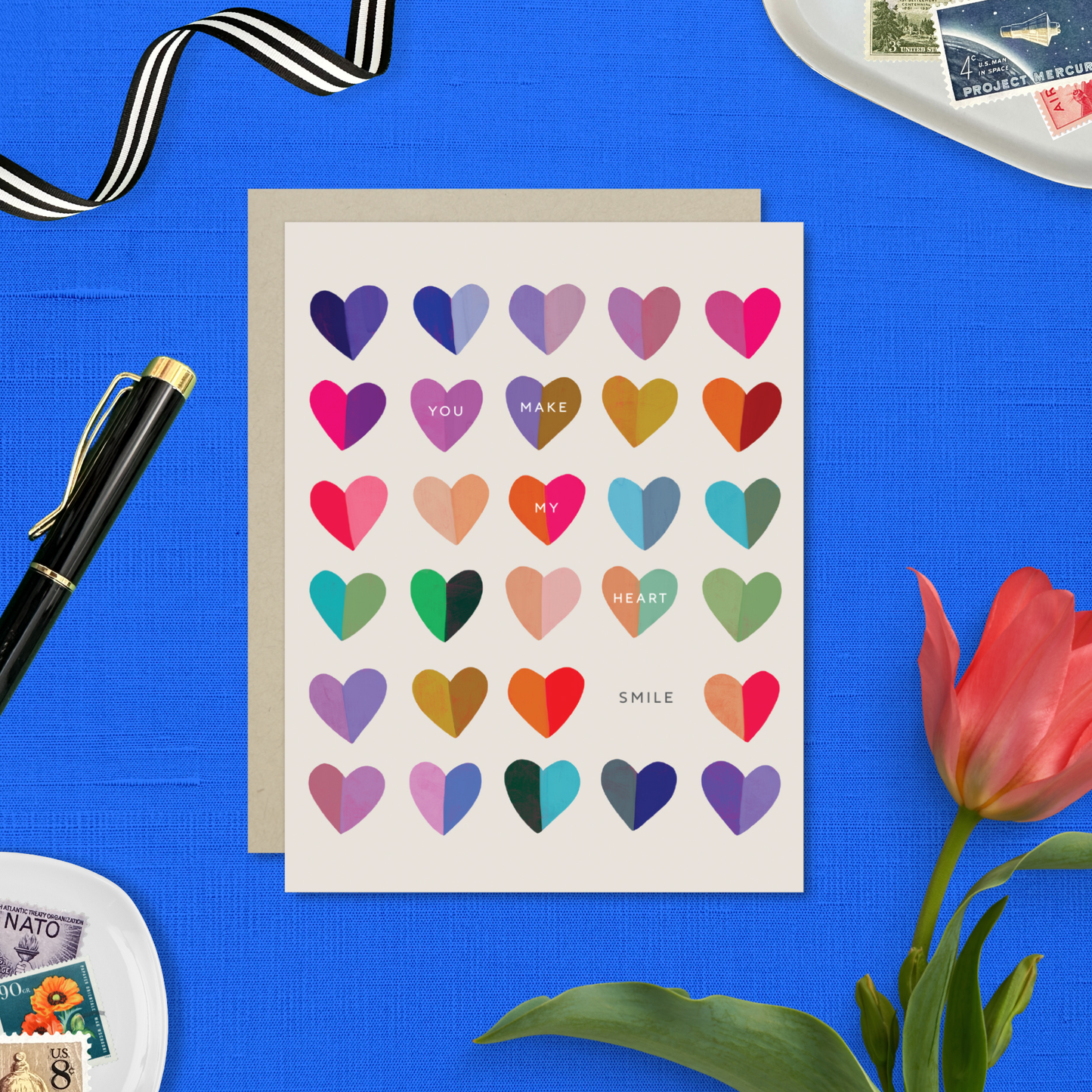 Heart Smile Love Card