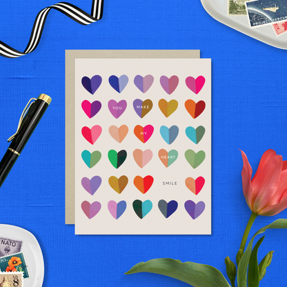 Heart Smile Love Card