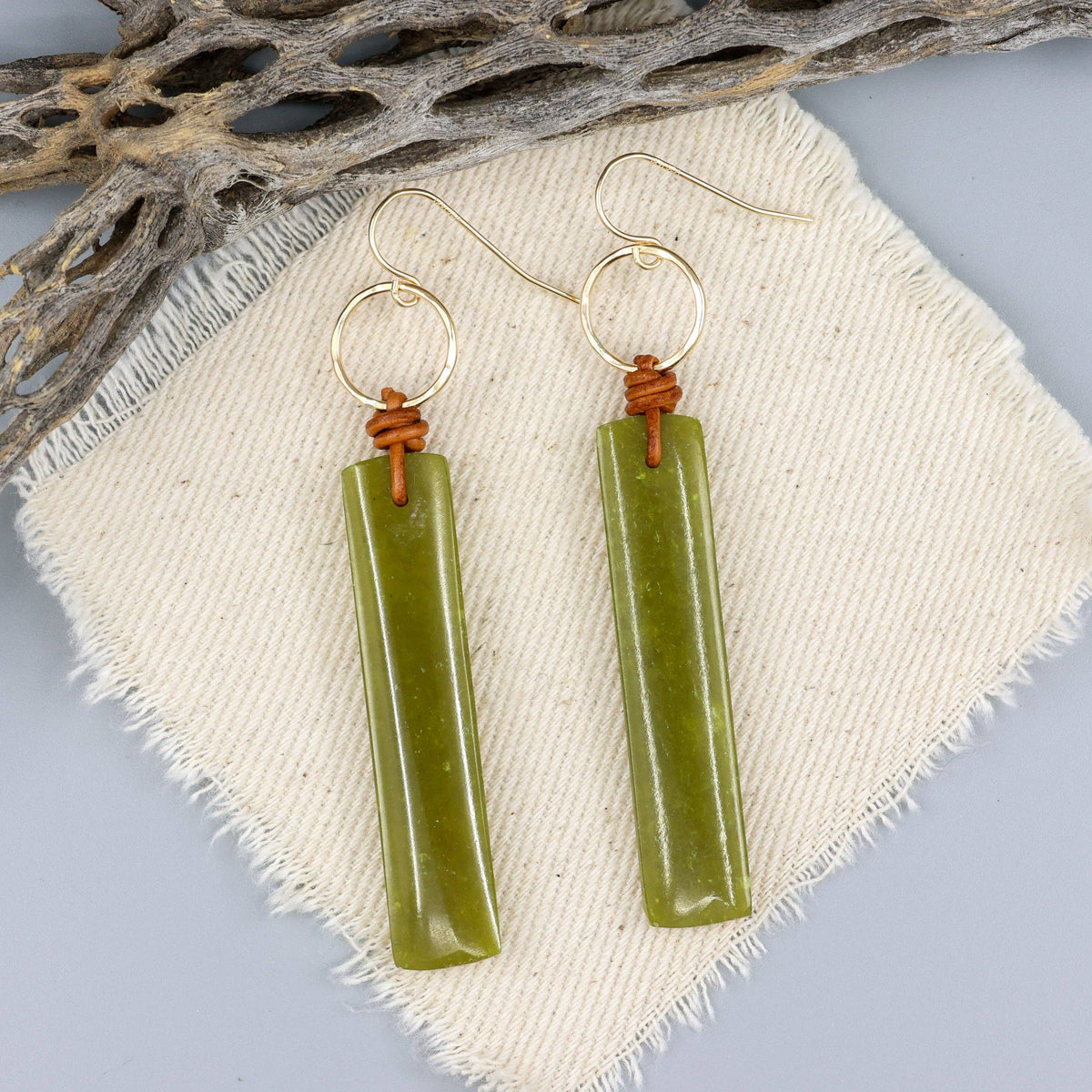 Jade Statement Earrings