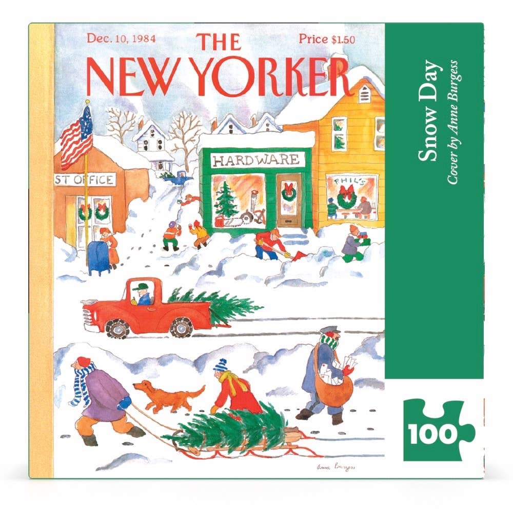 Snow Day 100 Piece Mini Puzzle