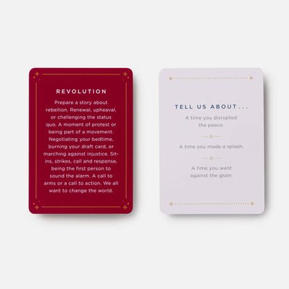 The Moth Presents Storytelling Prompts