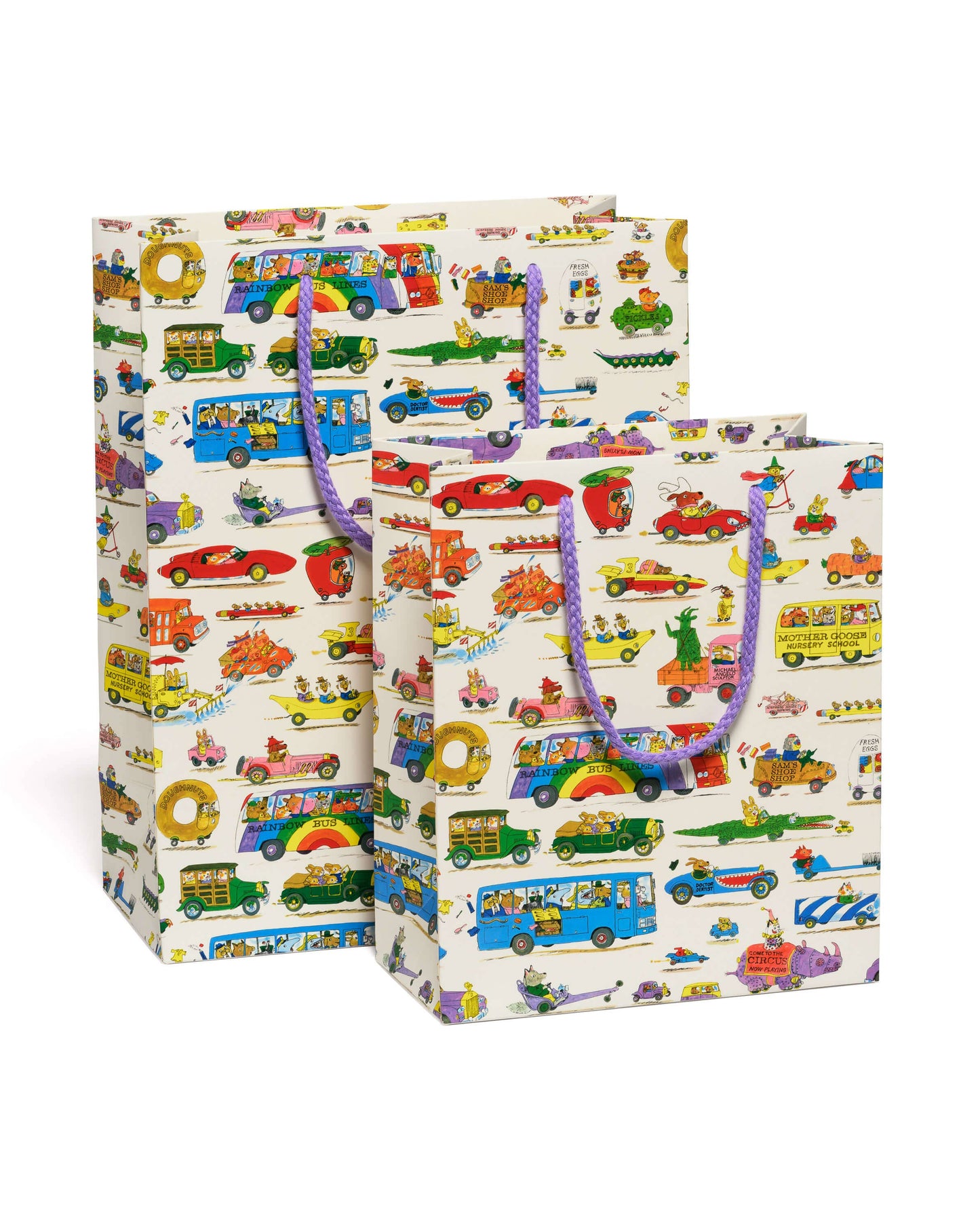 Richard Scarry: Busytown Cars Medium Gift Bag