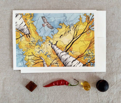 Golden Canopy Card
