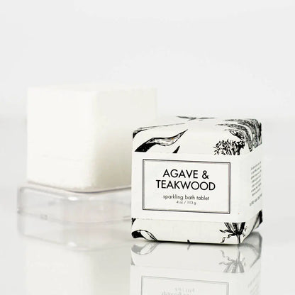Agave Teakwod Bath Tablet