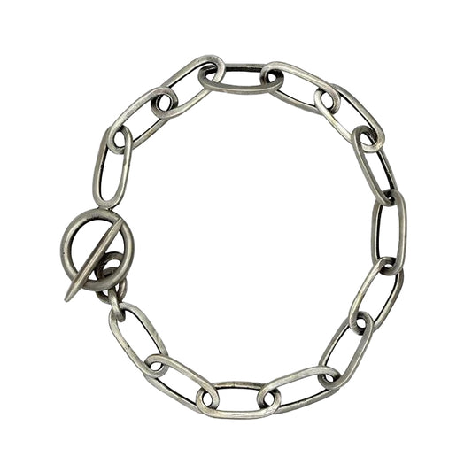 Long Rectangle Link Bracelet | Jane Diaz