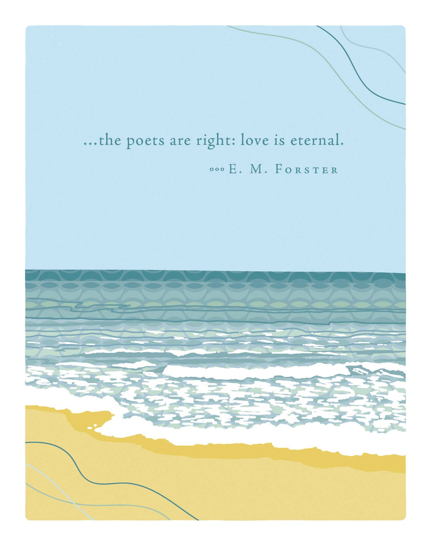 Love is Eternal Sympathy Card