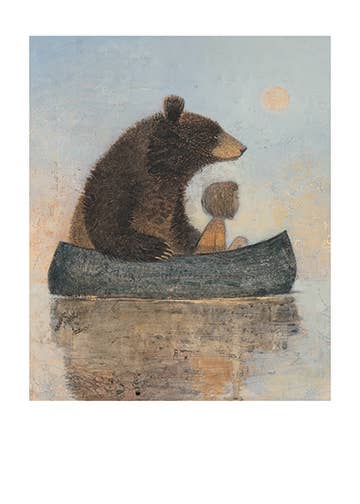 Bear with Me Greeting Card