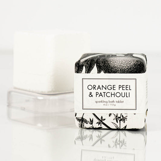 Orange Peel & Patchouli Bath Tablet