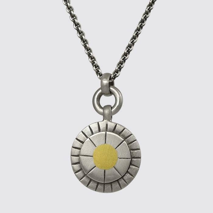 Sun Disc Necklace | Jane Diaz