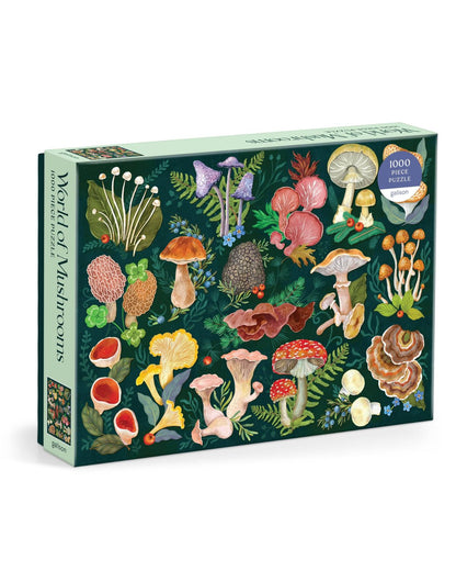 World of Mushrooms 1000 Piece Puzzle