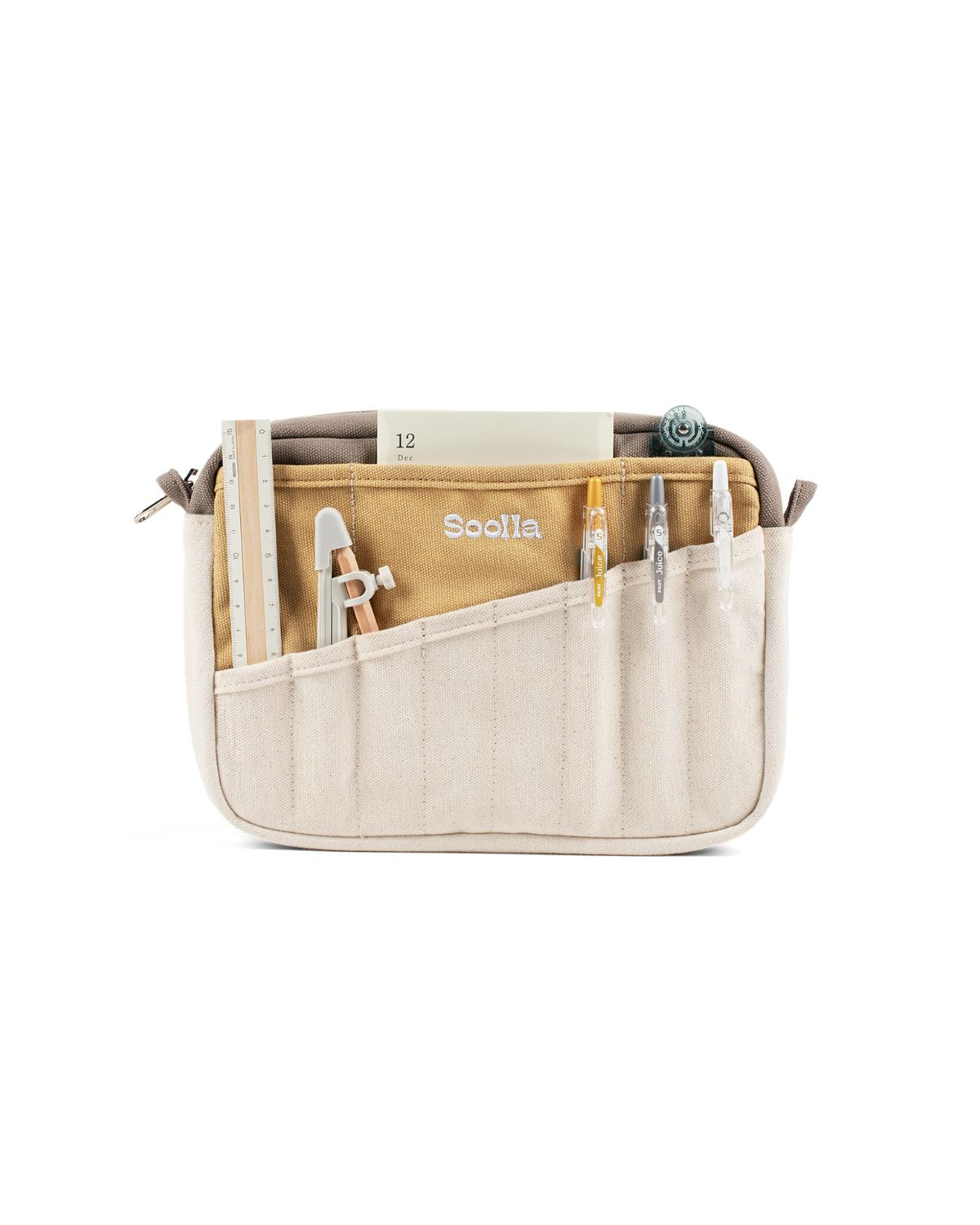 Studio Stationery Pouch in Driftwood