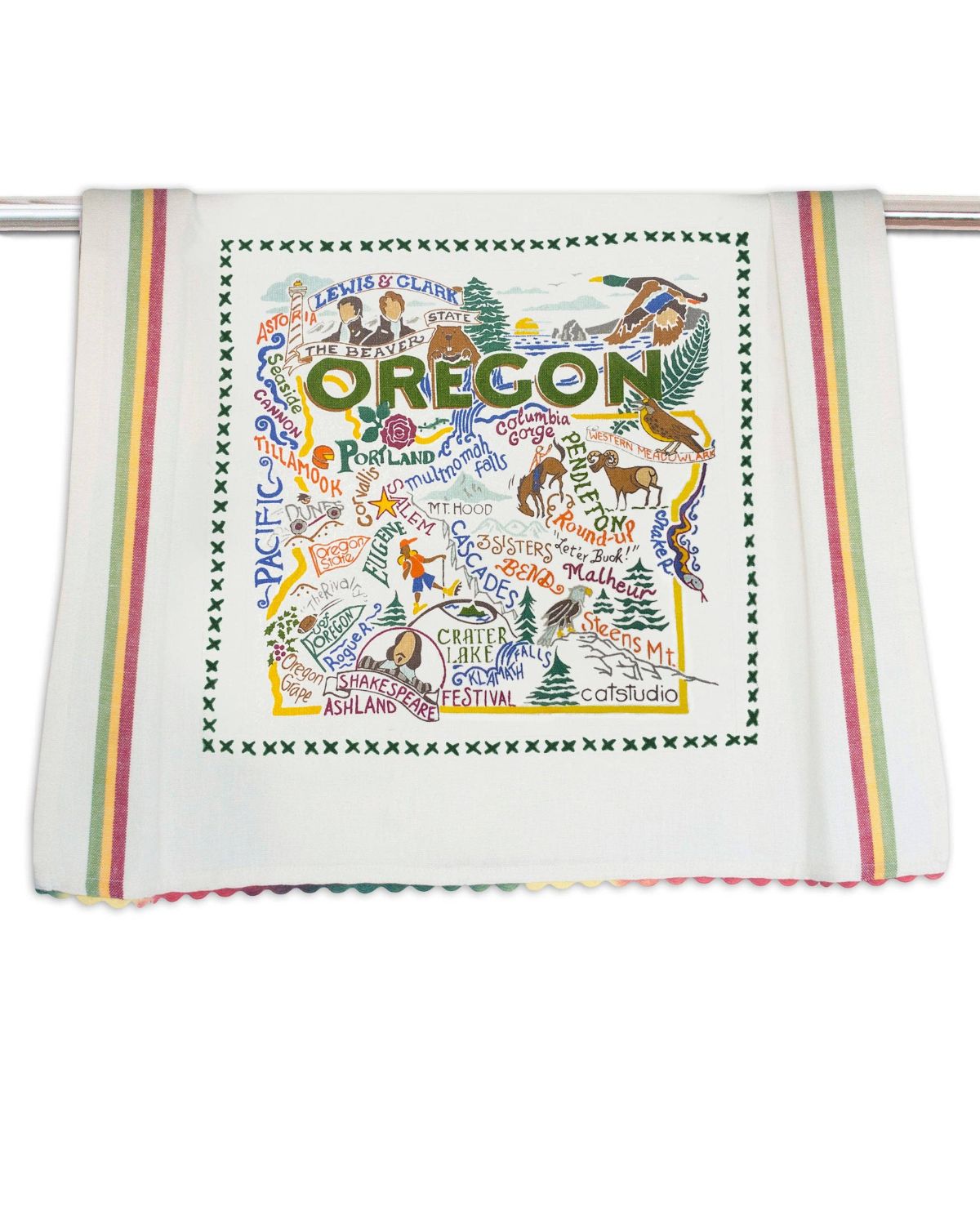 Oregon Dish Towel