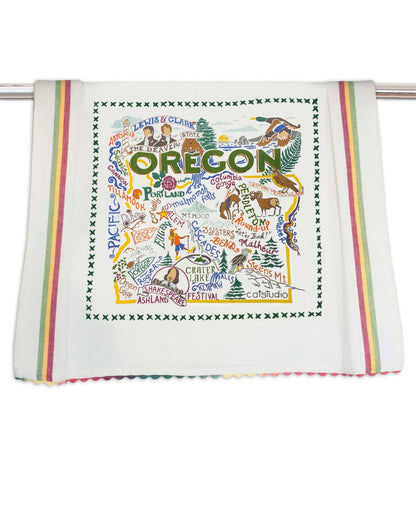 Oregon Dish Towel