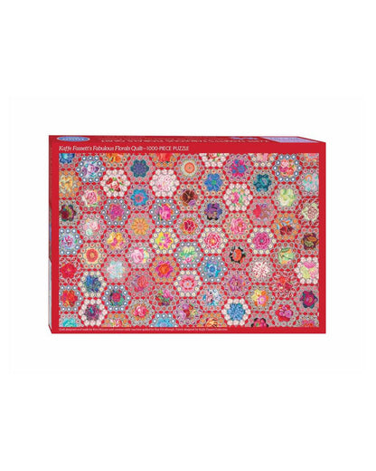 Kaffe Fassett's Fabulous Florals Quilt Jigsaw Puzzle for Adults by Kaffe Fassett: Jigsaw; 1 pages / English