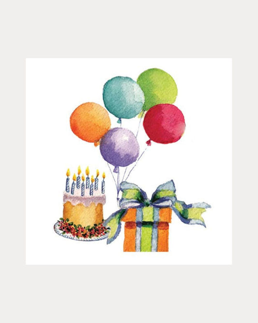 Birthday Bash Beverage Napkins