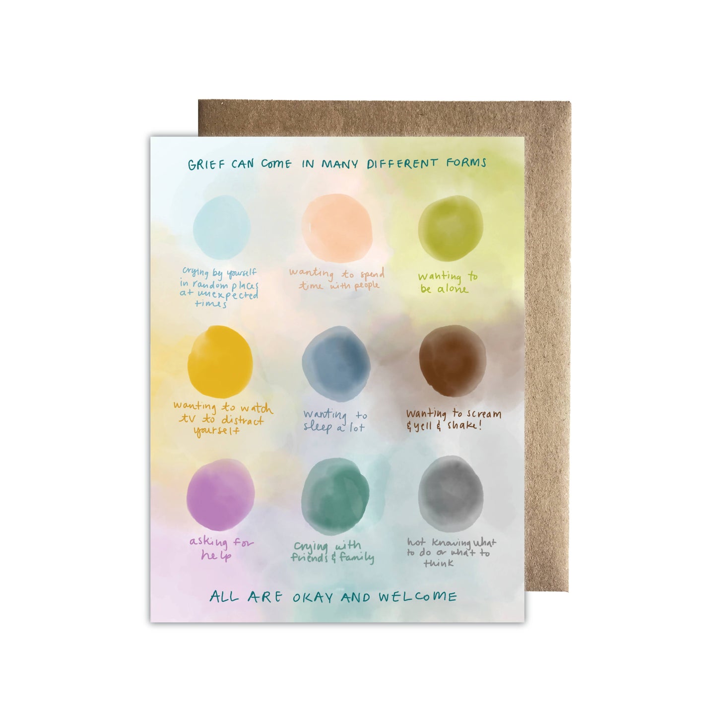 Grief Forms Sympathy Card
