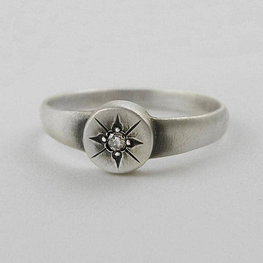 Star Set Diamond Ring | Jane Diaz