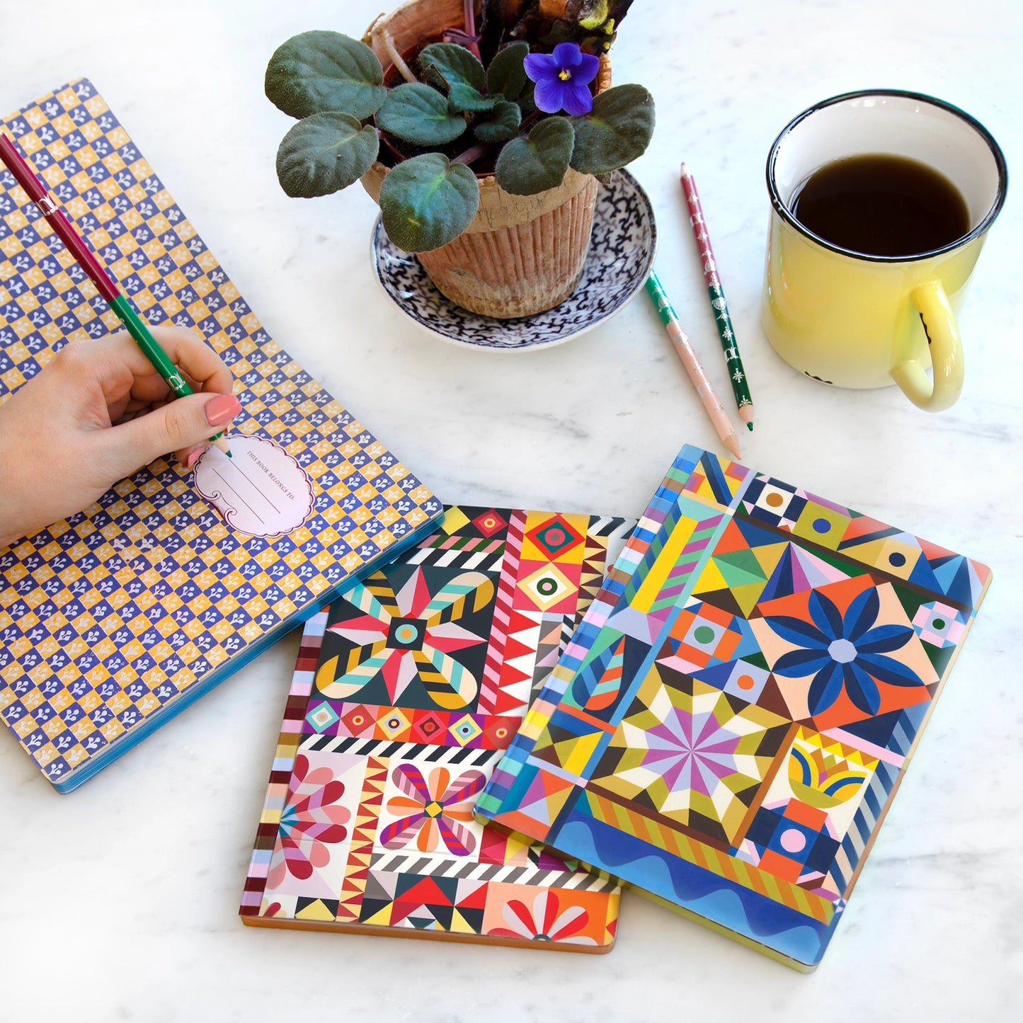 Sunshine Pinwheels Luxe Journal