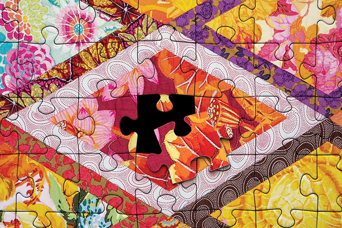 Kaffe Fassett's Diamond Quilt Jigsaw Puzzle for Adults by Kaffe Fassett: Jigsaw; 1 pages / English
