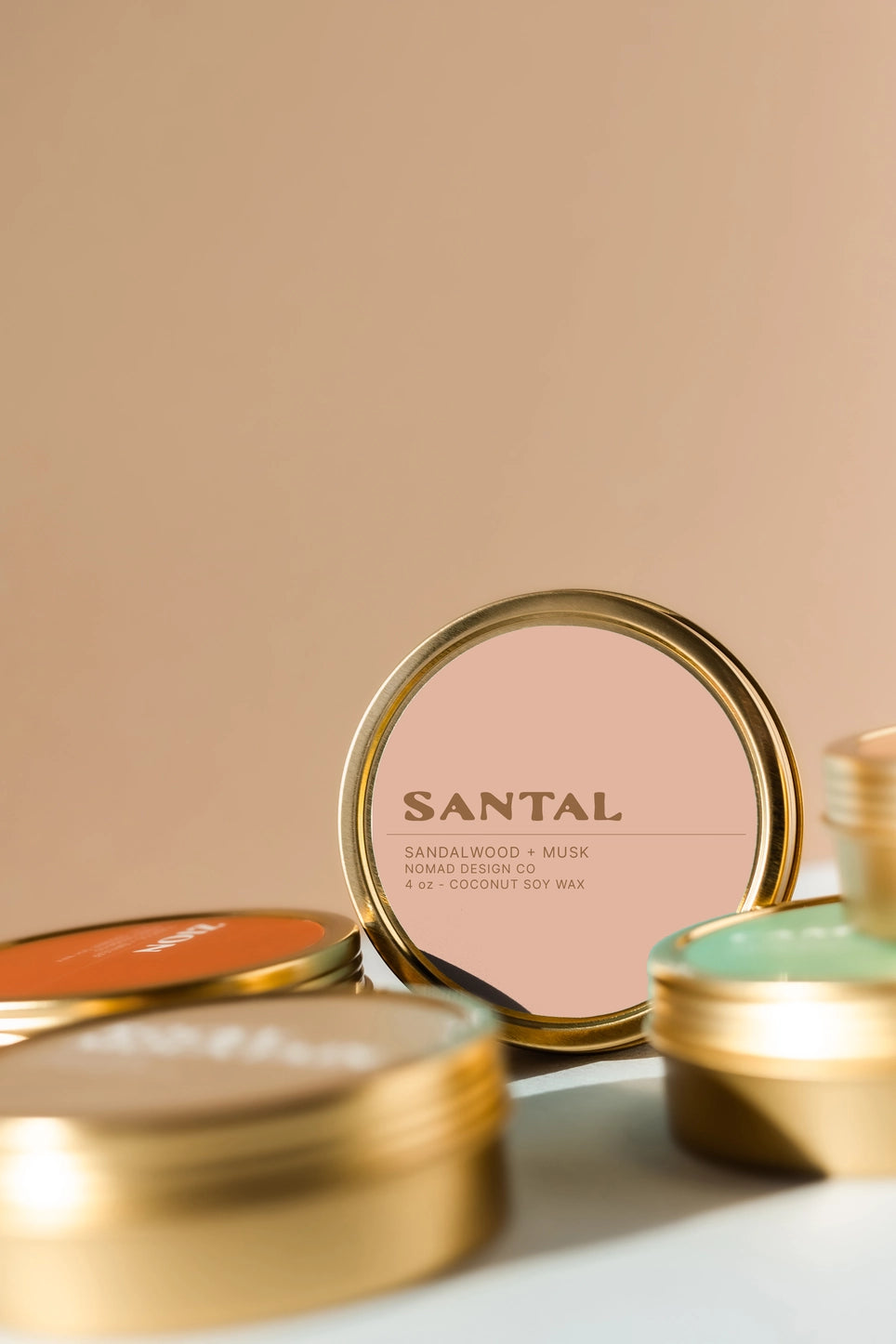 Santal Travel Tin Candle