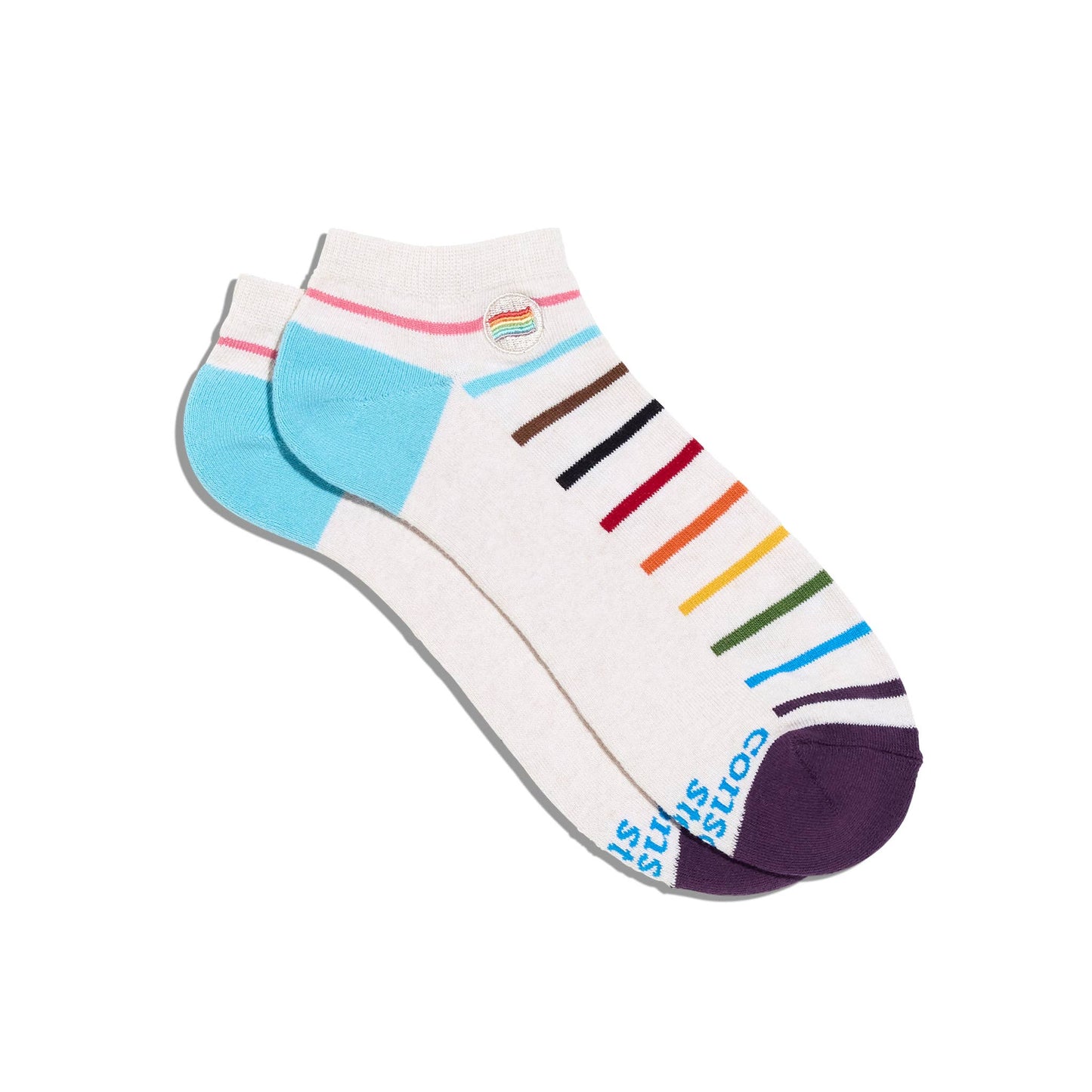 Ankle Socks that Save LGBTQ Lives | Pride Flag