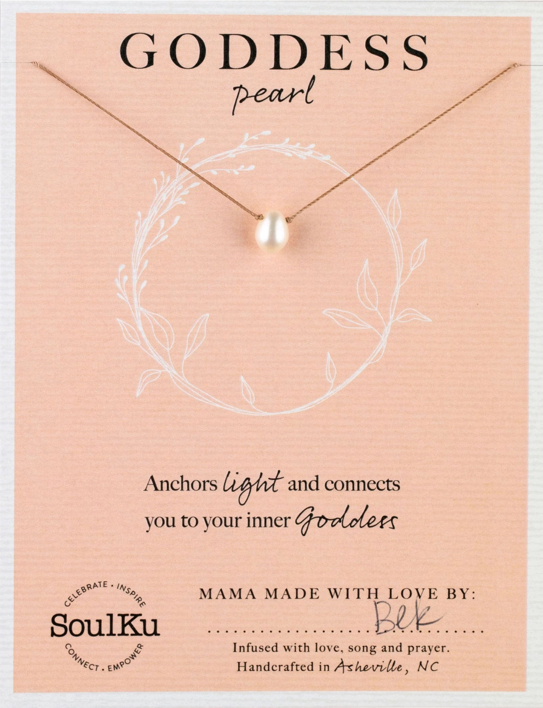 Goddess Pearl Necklace
