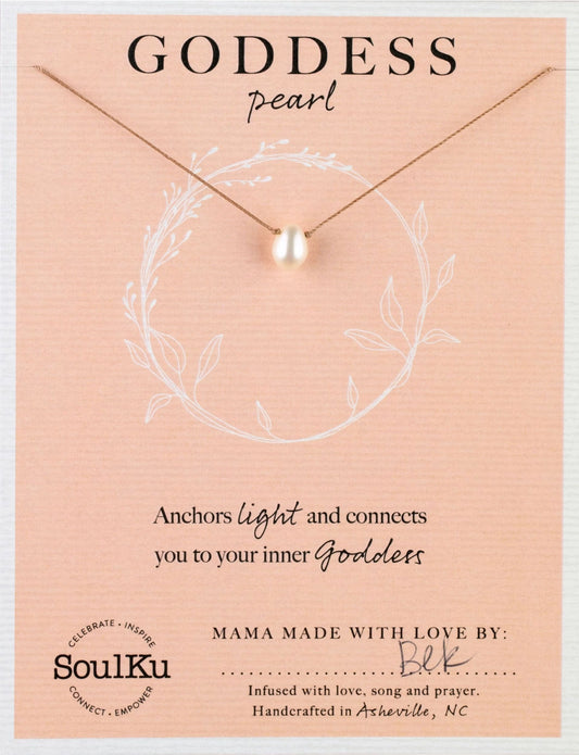 Goddess Pearl Necklace