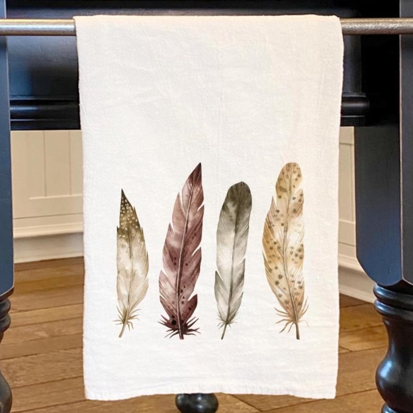 Four Feathers Cotton Tea Towel