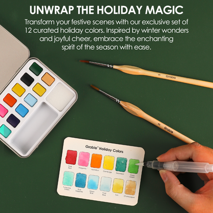Holiday Pocket Watercolor Set