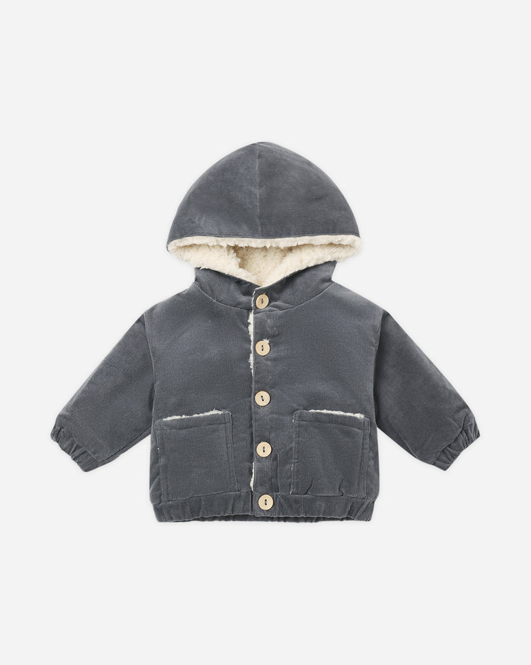 Midnight Blue Corduroy Jacket