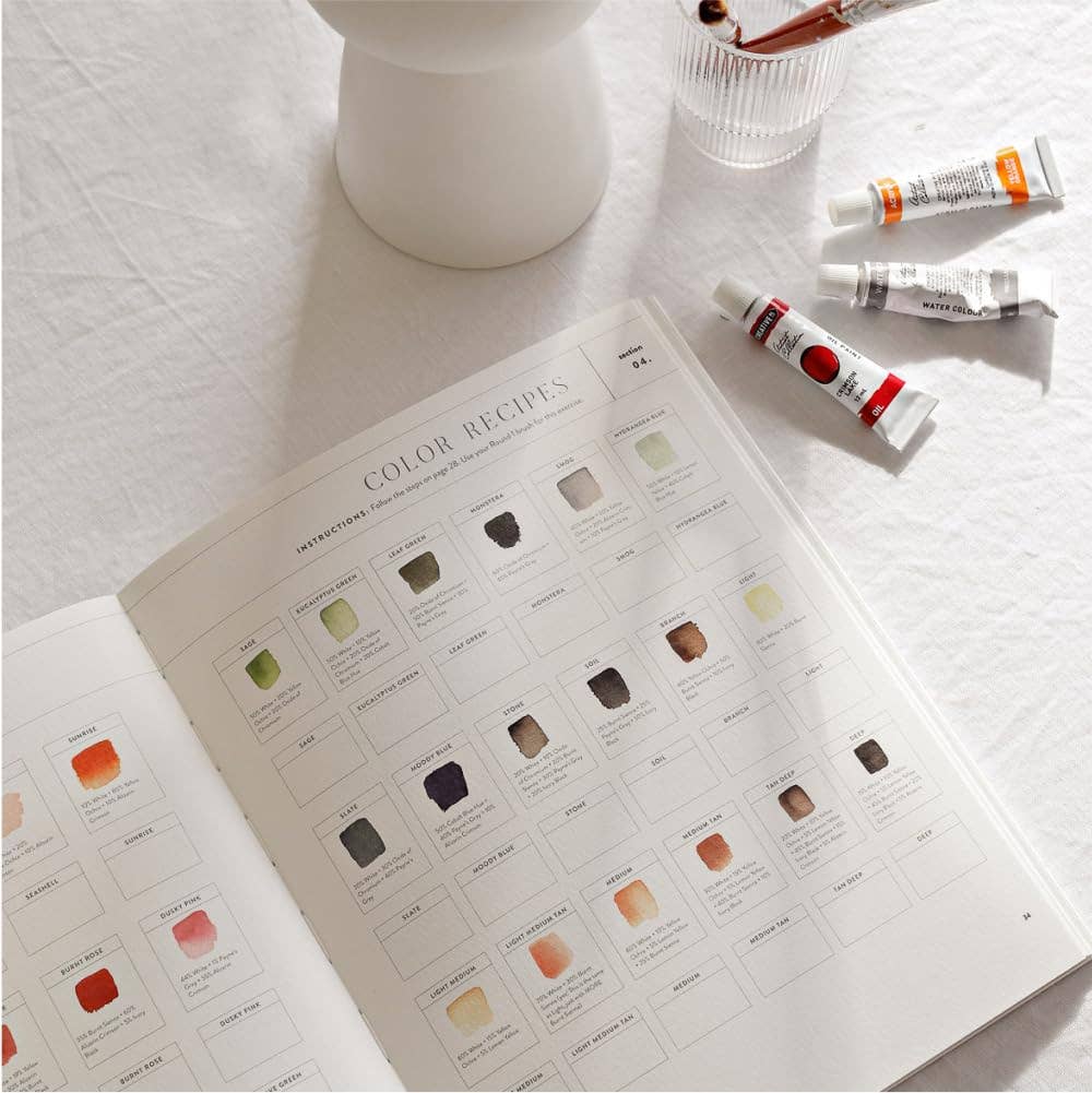 Botanical Watercolor Workbook