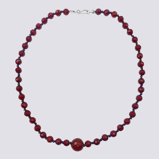 Knotted Carnelian Necklace | Jane Diaz