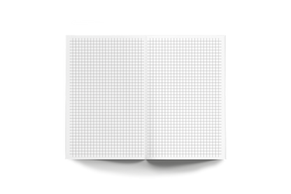 Sunset Mountain Layflat Graph Notebook