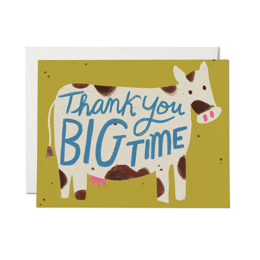Big Time Thank You Card