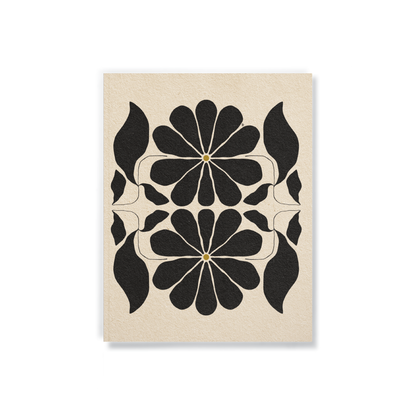Floral Balance Layflat Notebook