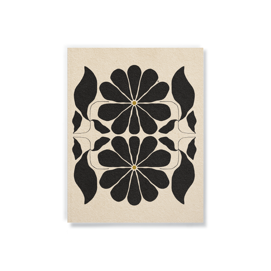 Floral Balance Layflat Notebook