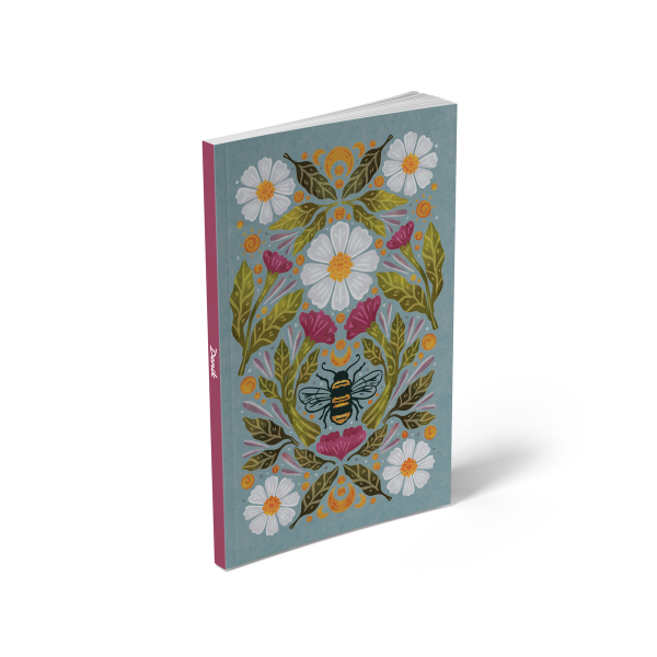 Honeybee Tea Layflat Notebook